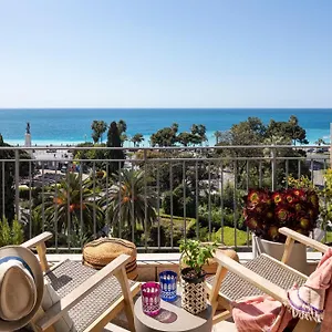 Apartment Unique Sea View Apartment, Center, 100m2 Nice